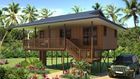 la casa de planta baja de madera a prueba de humedad/SAA de la casa del nuevo diseño se dirige casas de planta baja de la playa