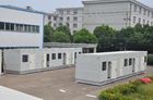 China Blanco prefabricado de los hogares de las casas modulares modernas móviles una casa de la capa fábrica